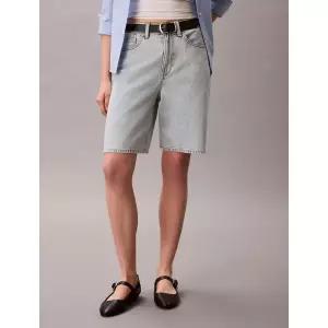 [롯데백화점]캘빈클라인 여성 CK 데님 버뮤다팬츠 청반바지 47F673G (47F673G-1Z3)
