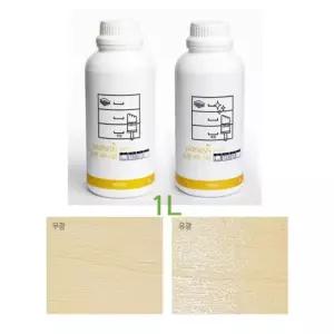 노루표 수성 바니쉬 목재 투명 무광 유광 페인트 니스 코팅제 1L