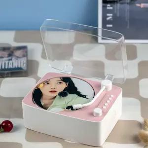 휴대용 감성 CD플레이어 블루투스 디자인 시디플레이어 탁상용 2024