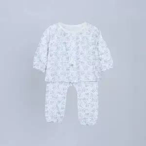 [달퐁]큐비앤맘 토끼의하루 러블리 자카드 긴팔 내의 봄내의 얇은내복