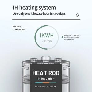 새로운 수족관 잠수정 히터 물고기 탱크 LCD 디스플레이 조정 가능한 가열 막대 일정한 자동 온도