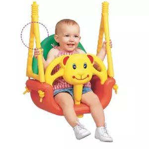 국산 아기 성장단계별 곰돌이 그네 선물 유아그네 장난감완구 야외그네의자 그네의자