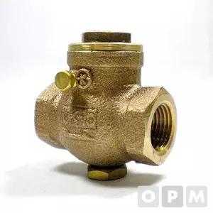 파츠 청동 스윙체크밸브 역류방지 10K 32A