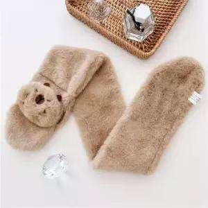 [기회공작소] 목도리 카피바라 쁘띠 머플러 페이크퍼목도리 짧은목도리