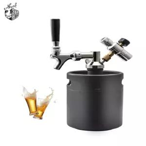 생맥주통 스텐 맥주기계 업소용 검정2L 혼술 케그