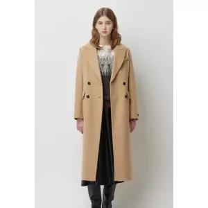 [시슬리](신세계 사우스시티)캐시미어100% 테일러드 더블 롱 코트 베이지 SACT35561-ME