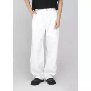 NEWCAMI 논페이드 딥 원턱 와이드 생지 데님 팬츠[크림] 2085967