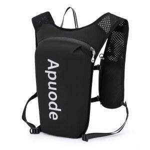 아푸드 러닝 하이드레이션 조끼 백팩, 하이킹 트레일 러닝 사이클링 레이스 마라톤용 경량 단열 팩 데이팩 여성 남성용 마라톤