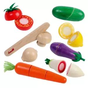 소근육 원목 칼로 채소썰기 어린이선물 소꿉놀이장난감 조카생일선물 요리놀이