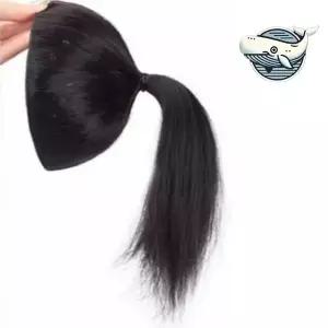 [콩심팥심]볼륨포니테일 똥머리 스타일 변신 헤어 가발