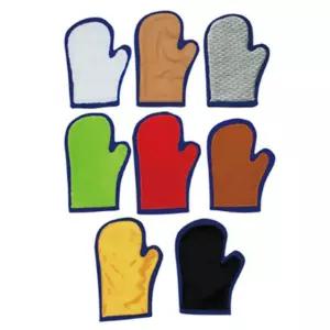 유아인지발달 촉감장갑 8종 어린이선물 오감놀이 아기헝겊책 헝겊책 아기선물 촉감책