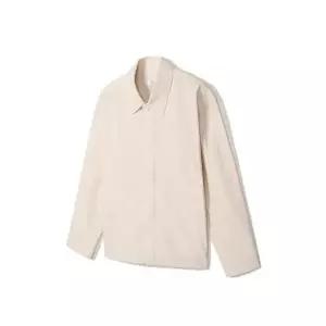 [노티그] 코튼혼방 솔리드 셔츠형 자켓 베이지_OKS3SHCL107I1