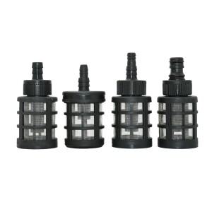 7/8/10/12/13mm 호스 파이프 필터 세차 정원 관개 분무기 펌프 체크 밸브 네트 스트레이너 메쉬