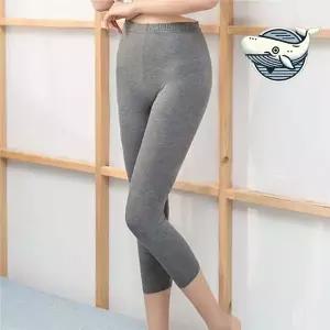 [콩심팥심]편안한 면소재 7부 레깅스 운동용 밴딩 쫄바지 요가 필라테스