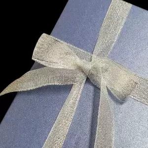 선물끈 포장 리본 끈 실버 2cm 22m