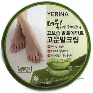 에리나 300ml 고운발 풋케어 알로에민트 고보습 크림klm995