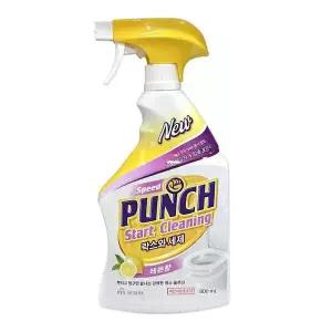 무궁화 스피드 펀치 락스와 청소 세제 세정제 레몬향 800ml 1개