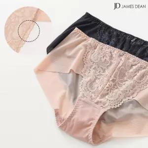 [제임스딘]제임스딘 여성노라인팬티 레이스 햄라인 맥시 편안한 삼각 팬티