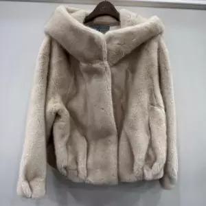 [르니앤맥코이]페이크 퍼 후드 재킷 MM12MJ704_YS