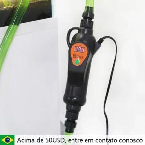 SUNSUN 수족관 외부 히터 어항 액정 디스플레이 조절 가능한 물 가열 막대 온도 제어 500W