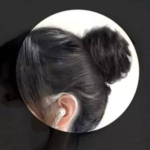 [콩심팥심]똥머리 볼륨 승무원 당고머리 곱창 가발 혼주