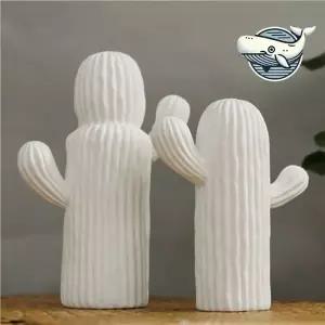 모던 도자기 선인장 인테리어 소품 테이블 장식 테이블소품
