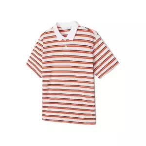 [노티그] 코튼혼방 에어로쿨 스트라이프 티셔츠 오렌지_OKS2T1TS102O1