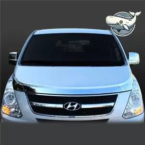 그랜드스타렉스 전용 튜닝 자동차 크롬 본넷가드