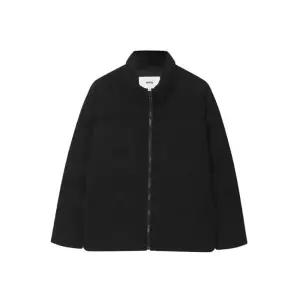 [노티그] 투톤 조직감 숏다운 점퍼 블랙_OLW1JPFI120K1