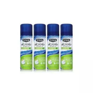 쉬크 쉐이브가드 센서티브 라임폼 210g 4개 974599
