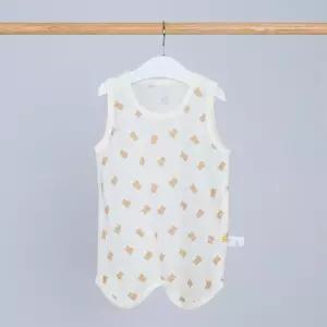 [달퐁]큐비앤맘 동글베어 메쉬 수면조끼 슬리핑조끼