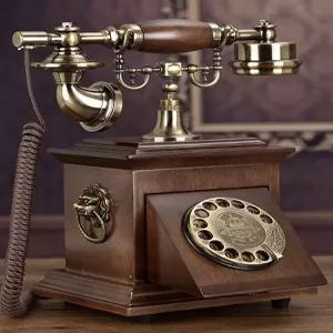 빈티지 유럽풍 엔틱 전화기 클래식 레트로 인테리어 소품