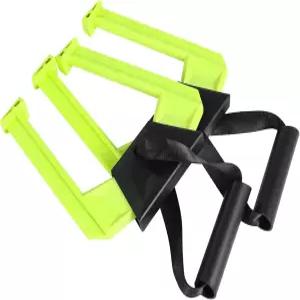 출입구용 휴대용 풀업 바 2개 조절 가능한 홈 체육관 시스템 오피스용 경량 여행용 피트니스 장비