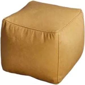 웬웬리 풋 스툴 플러스 빅 인조 가죽 오스만 푸프 필링 빈 백 풋레스트 코너 도어 사이드 시트 이불