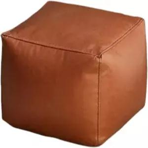 웬웬리 풋 스툴 플러스 빅 인조 가죽 오스만 푸프 필링 빈백 풋레스트 코너 도어 사이드 시트 이불 거실용