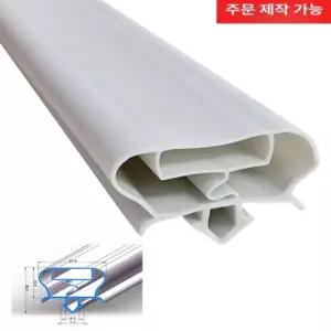 냉장고 고무패킹 도어가스켓 고온 저항 실리콘 GA071 고무줄 2.5m 무자석