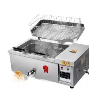 분식집 전기 튀김기 상업용 돈까스 핫도그 튀김기계 12형