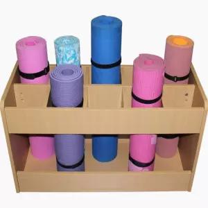 폼롤러 요가매트 보관함 필라테스 캐비닛 카트 원목 정리 랙 정리함 수납 요가 매트