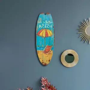 스내지 빈티지 식스미 우드 인테리어 서핑 보드 장식