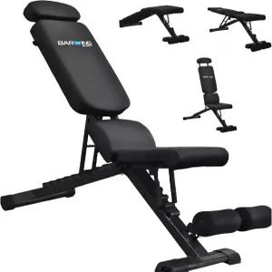 홈 짐을 위한 바윙 조절식 접이식 휴대용 웨이트 벤치 700800LBS 플랫 경사 감소 운동 전신 간편한 조립을
