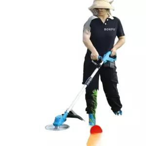 충전식 무선예초기 잔디깎기 기계 소형 제초기 농업 과수원형-1배터리