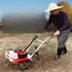 수동예초기 제초기 엔진 농업 밭 잔디 깎기 이중행정소형경운기