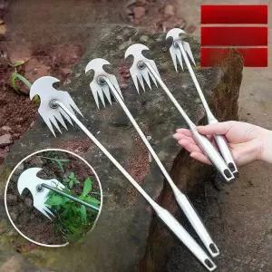 수동 제초기 가정용 정원 제거기 예초기 손잡이 업그레이드형 제초기 소형