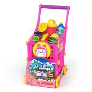 인기 로보카폴리 엠버 쇼핑카트 어린이 애기선물 유아놀이 마트놀이 유아완구 장난감
