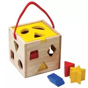 돌아기 원목 도형맞추기 큐브 어린이날 첫돌선물 신생아선물 조카돌선물 애기장난감