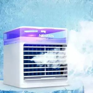 캠핑용에어컨 차박 이동식 냉방 소형에어컨 화이트-3단 대풍력-1초 20 저감-아이스