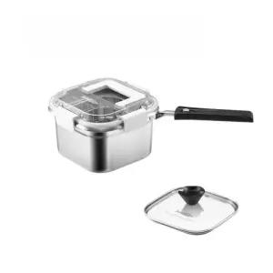 스테인리스 미니 튀김기 소형 필터망 캠핑 피크닉용 캠핑