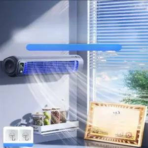 미니 냉각팬 충전식 무선 간편 실외기없는 딥스페이스 그레이 전원형