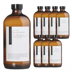 8개 만들기 디퓨저 유리병 인테리 셀린브라운 500ml