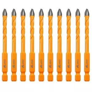 세라믹 도자기 타일 대리석 화강암 조적을 위한 EXFEIN 카바이드 드릴 비트 6mm 10개